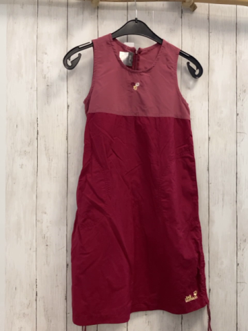 Jack Wolfskin  Kleid  Gr. 140  altrosa rot 