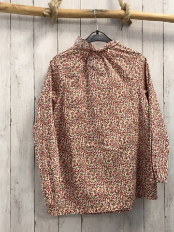 Cyrillus  Kleid  Gr. 134  weiß bunte Blumen