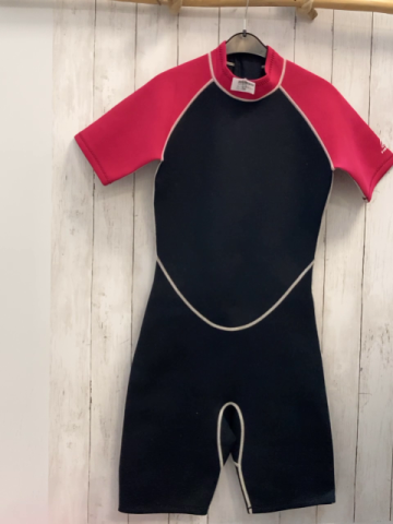 Firefly  Neoprenoverall Gr. 158/164  schwarz rot weiße Nähte 