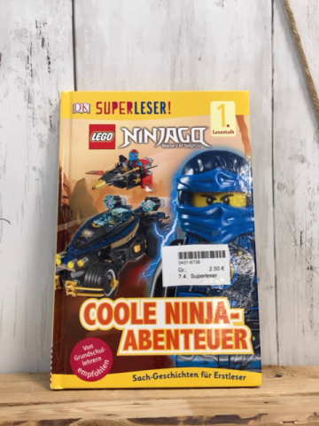 Superleser  Buch Ninjago: Coole Ninja- Abenteuer 