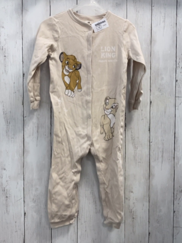   Schlafanzug Gr. 98  beige König der Löwen