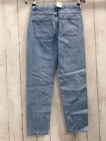 Mango Hose Gr. 140  hellblau Jeans Bund verstellbar