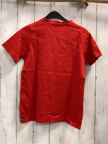 Nike  T-Shirt  Gr. 134/140  rot grau weiße Schrift 