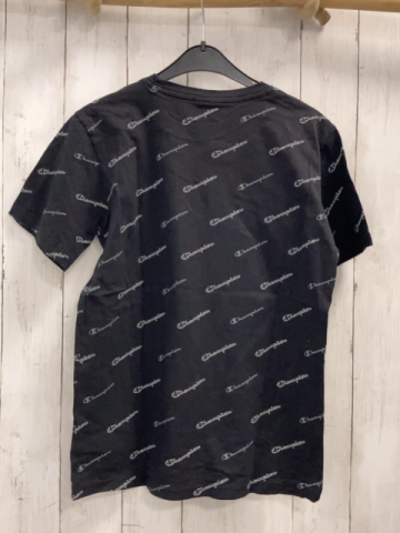 Champion  T-Shirt  Gr. 158/164  schwarz grau weiße Schrift 