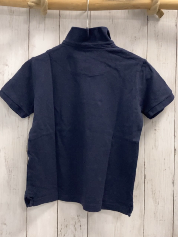Zara  T-Shirt  Gr. 122  blau Polokragen 