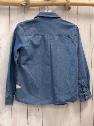 Mango  Hemd  Gr. 140  blau Jeans 