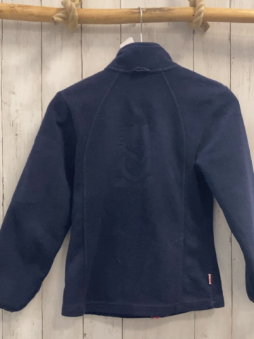 Trollkids  Fleecejacke  Gr. 140  blau pink Reißverschluss 