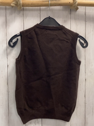 Gant  Pullunder  Gr. 134/140  braun Strick 100% Lambs Wool