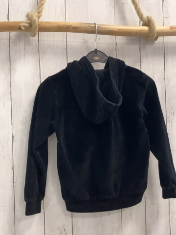 Puma  Nickyjscke  Gr. 128  schwarz Kapuze 