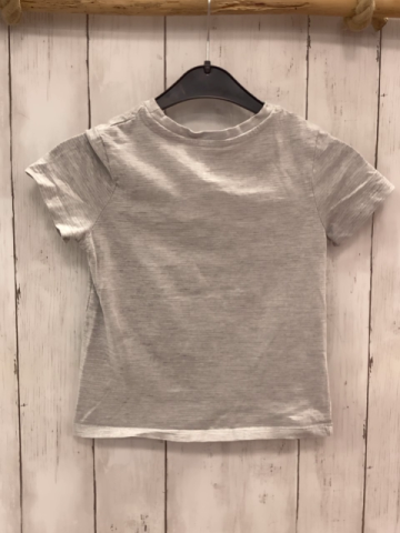   T-Shirt  Gr. 110  grau Tiger Blätter 