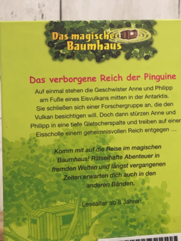 Magisches Baumhaus  Buch Das verborgene Reich der Pinguine 