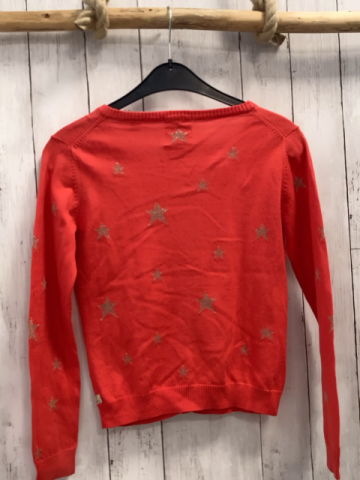 Scotch R´Belle Strickjacke Gr. 152  dunkler Himbeerton Glitzersterne