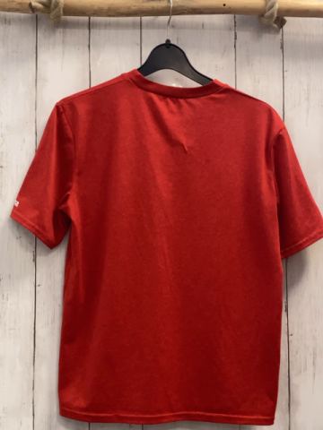 Decathlon  T-Shirt  Gr. 146  rot Schrift 