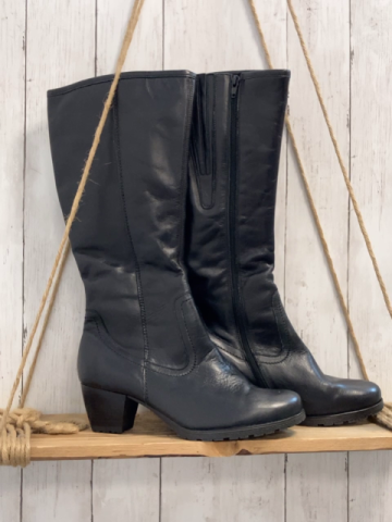 neu Jenny  Stiefel Gr. 41,5  schwarz gefüttert 