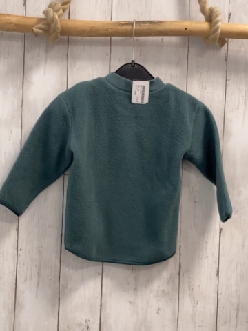 H&M  Pullover  Gr. 80  petrol Fleece 