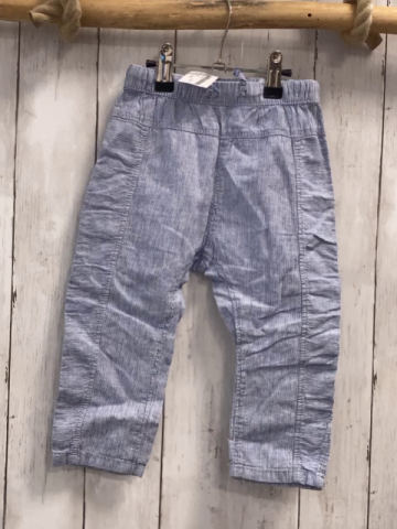 H&M  Hose  Gr. 86  hellblau weiße Streifen 