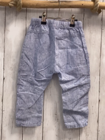 H&M  Hose  Gr. 86  hellblau weiße Streifen 