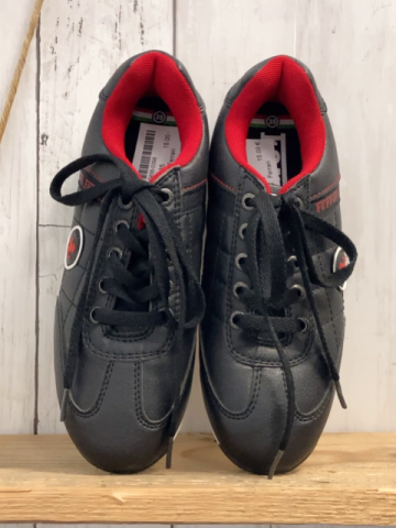 Ferrari  Schuhe  Gr. 35  schwarz roter Bund 