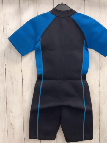   Neoprenoverall Gr. 134/140  schwarz hebllau 