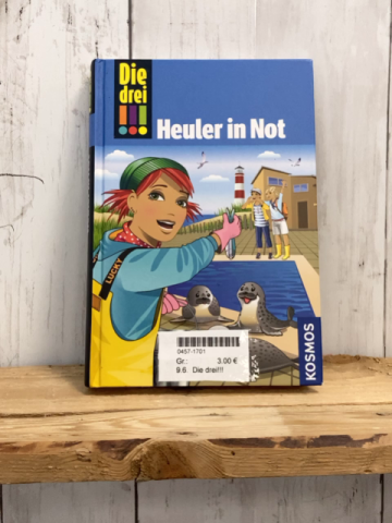 Die drei!!! Buch Heuler in Not 