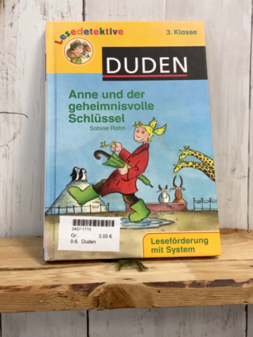 Duden  Buch Anne und der geheimnisvolle Schlüssel 
