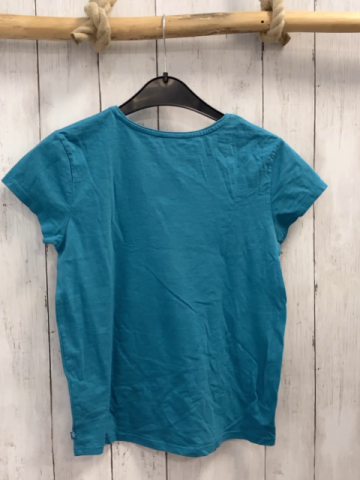 Okaidi  T-Shirt  Gr. 152  hellblau Pailettenkrabbe 