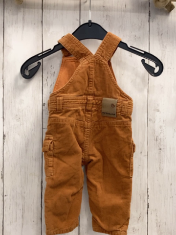 Vertbaudet  Latzhose  Gr. 62  ocker Kord gefüttert