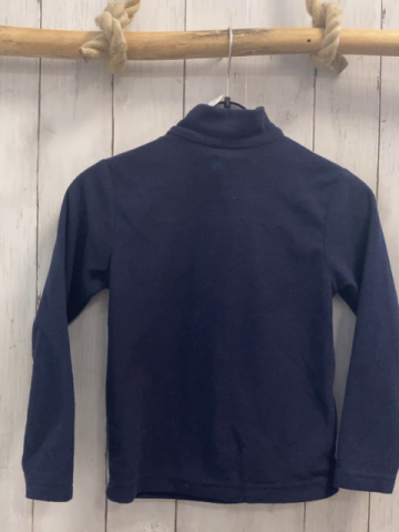 Mountain Warehouse  Pullover  Gr. 116  blau Fleece hellgrüner Reißverschluss 
