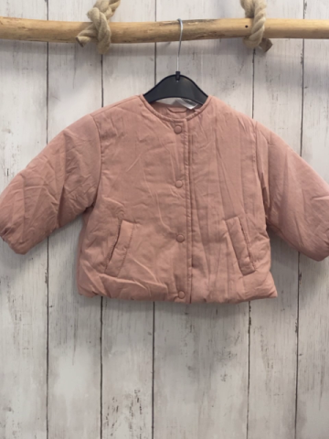 Zara  Winterjacke  Gr. 74  altrosa 