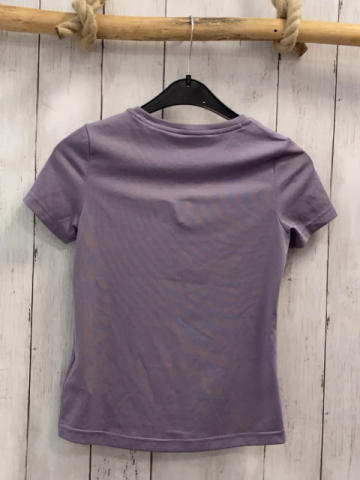 Puma  Sportshirt  Gr. 134  flieder weißer puma 
