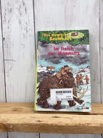 das magische Baumhaus Buch Im Reich der Mammut