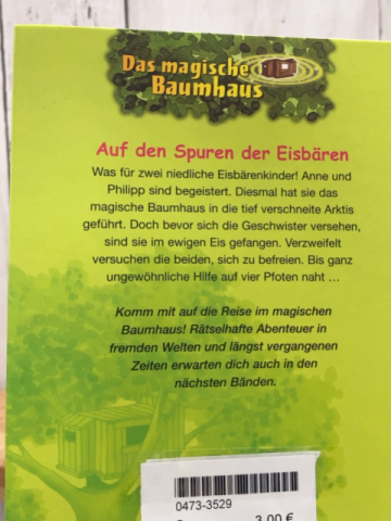 das magische Baumhaus Buch Auf den Spuren der Eisbären