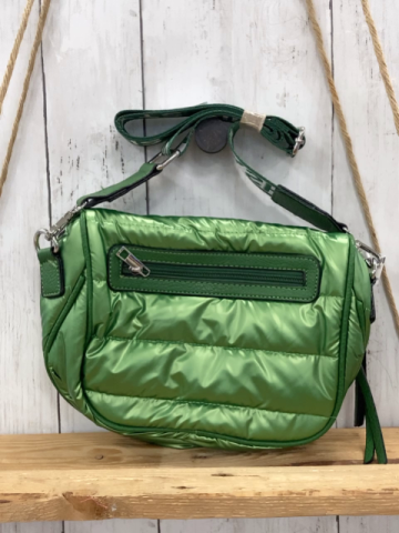 neu Tasche grün metalic 