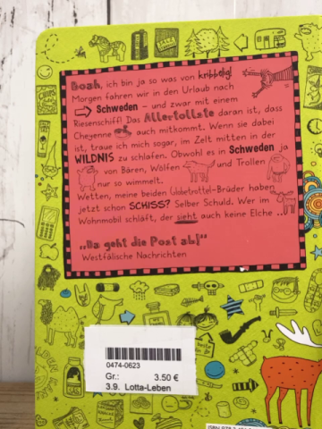 Lotta-Leben  Buch Den Letzten knutschen die Elche 