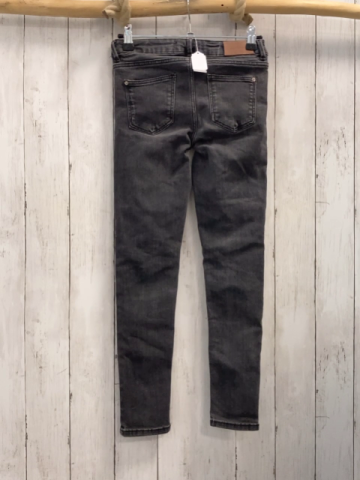 Zara  Hose  Gr. 134  grau Jeans Bund verstellbar 
