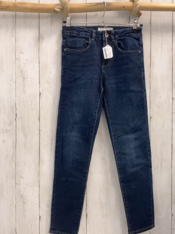 Zara  Hose  Gr. 134  blau Jeans Bund verstellbar 
