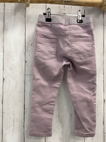 Coccodrillo  Jeggings  Gr. 92  rosa silber Glitzerbund 