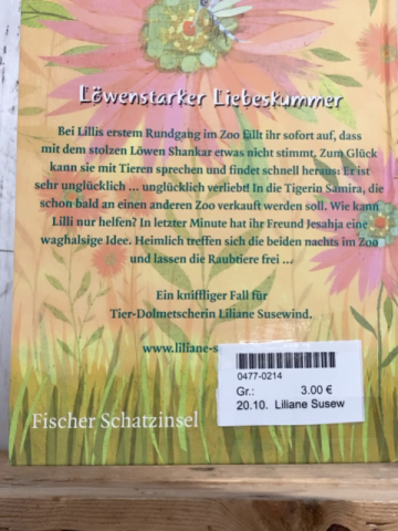 Liliane Susewind  Buch Tiger küssen keine Löwen