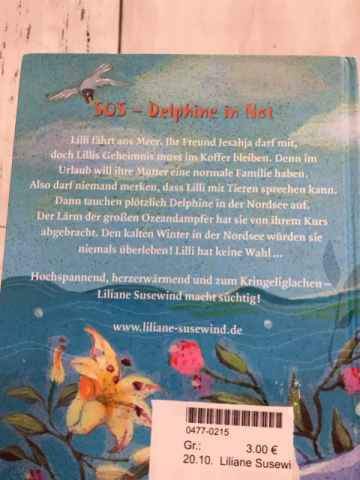 Liliane Susewind  Buch Delfine in Seenot 
