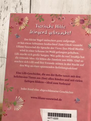 Liliane Susewind  Buch Mit Freunden ist man nie allein