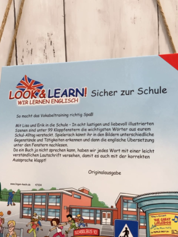  Pappbuch Look & Learn Sicher zur Schule 