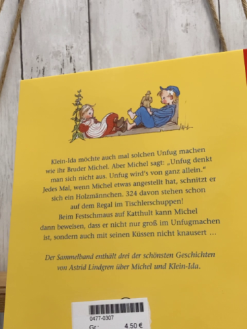   Buch Michel und Klein-Ida aus Lönneberga 
