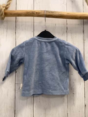 Steiff  Pullover  Gr. 62  hellblau Nicky Bärenkopf 