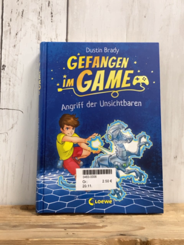   Buch Gefangen im Game Angriff der Unsichtbarten 