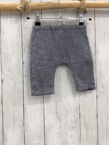 Zara  Jogginghose  Gr. 68  grau kariert hellgrauer Bund mit Band 