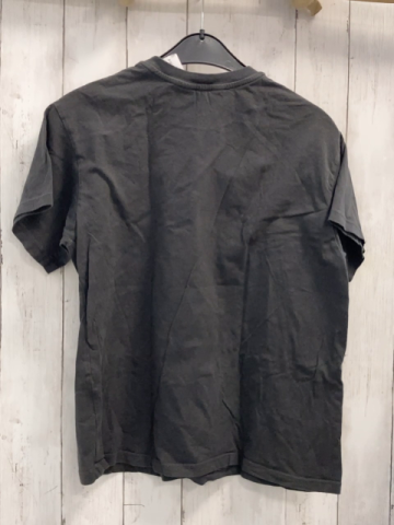 H&M  T-Shirt  Gr. 146/152  grau Kuromi  rosa Schrift aus Steinen 