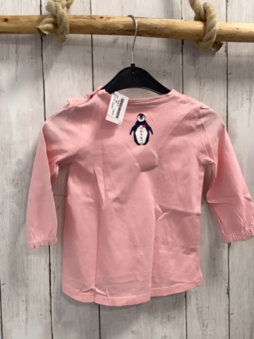 Esprit  Langarmshirt  Gr. 86  rosa Rüschen 
