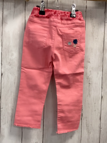 Bondi  Hose  Gr. 86  rosa gestickte Blumen 