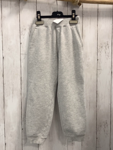 Uniqlo  Jogginghsoe  Gr. 116  grau gefüttert 