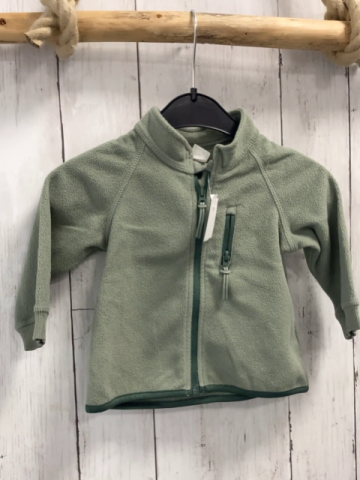H&M  Fleecejacke  Gr. 68  kiwi oliv Bund 